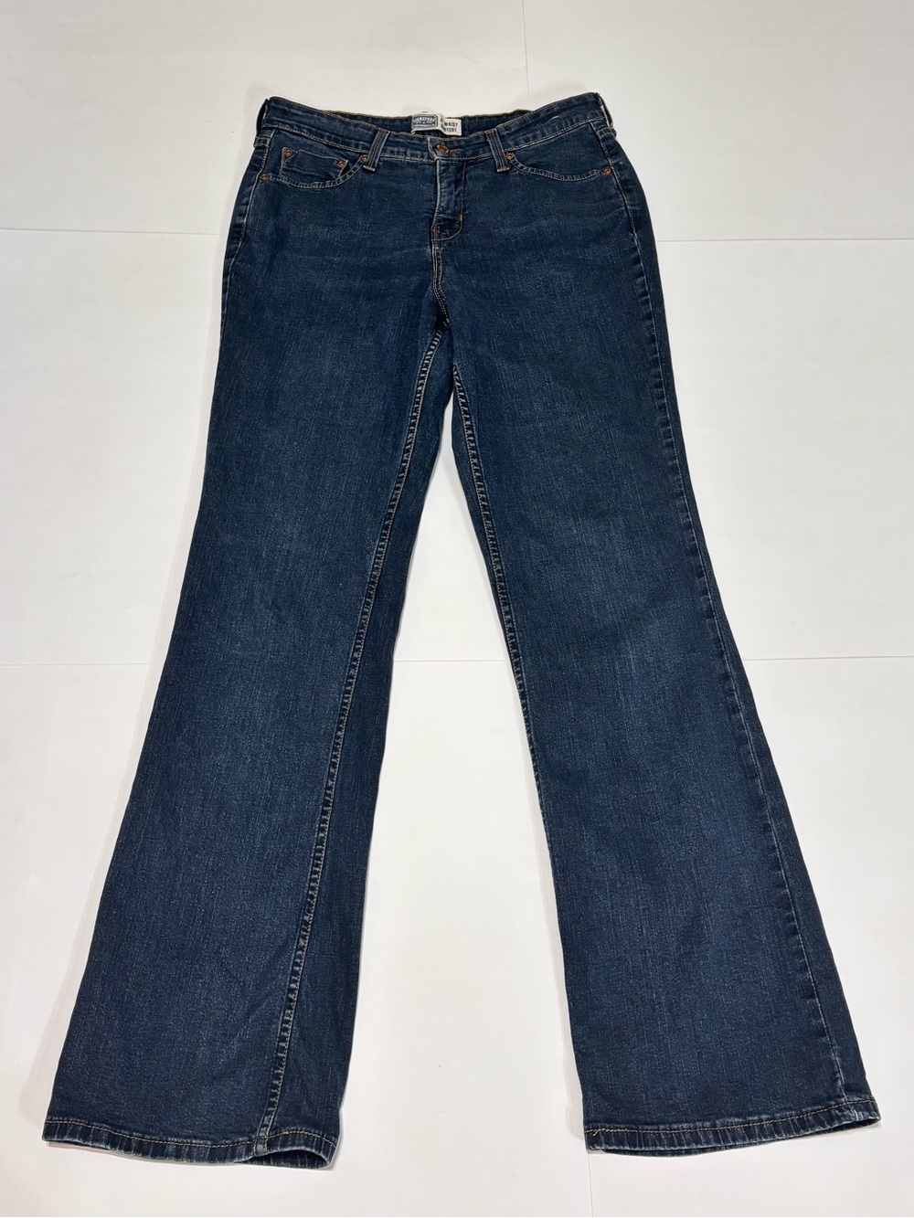 Levi’s Dark Blue Women's Bootcut Jeans - Classic Everyday Style Size 10 Long